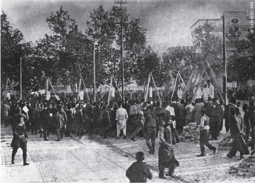 Vanaf 1915 werden Armeense mannen massaal geëxecuteerd.