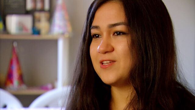 De dochter van Ilham Tohti, Jewher Tohti