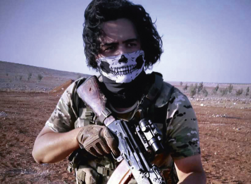 Abu Rofiq, de leider van het Oezbeekse bedrijf Malhamal Tactical, dat uitsluitend voor jihadisten werkt.