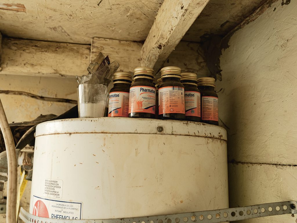 De woning van Andres de Leon. Hij werd gedeporteerd wegens drugsbezit.