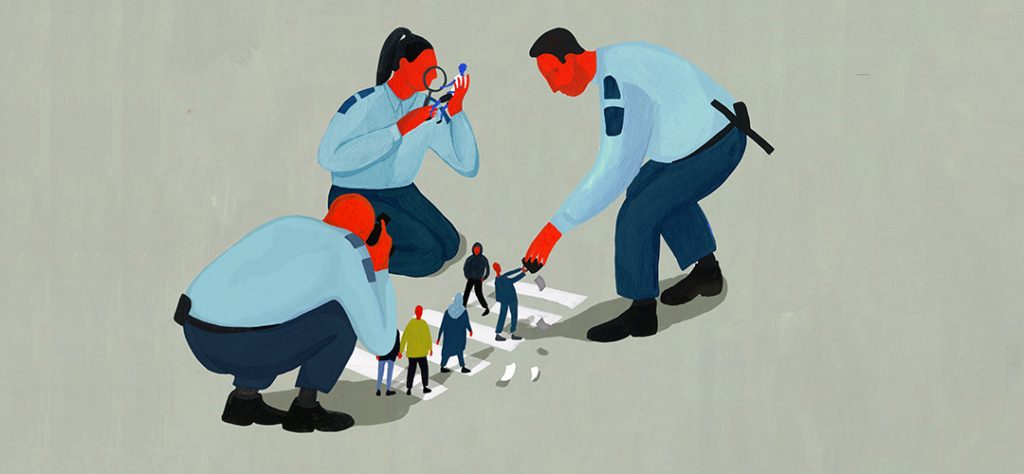 Amnesty pleit voor een verplichte, bindende mensenrechtentoets voor het gebruik van predictive policing-technologieën.