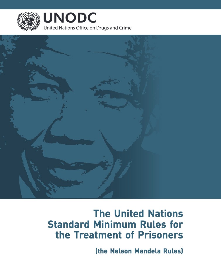 De VN-regels voor de menswaardige behandeling van gevangenen zijn vernoemd naar Nelson Mandela.
