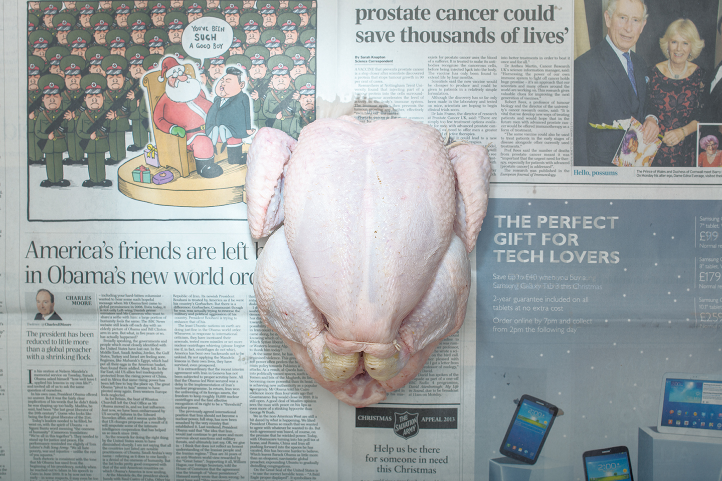 Londen, december 2013 → GBP 5,85 (EUR 7,01)