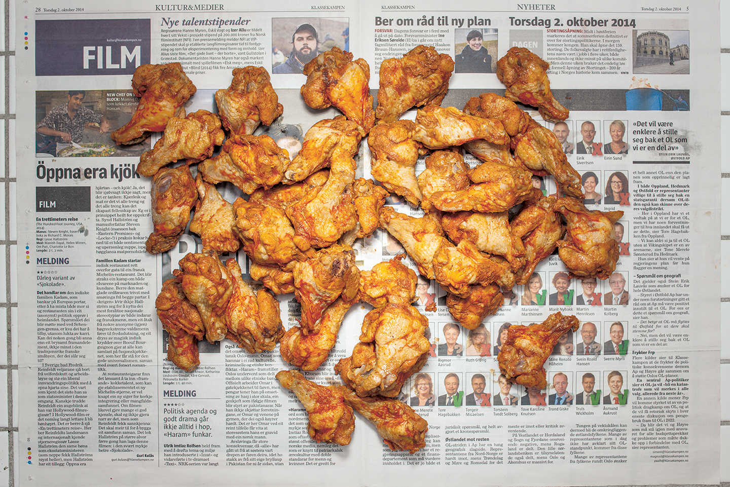 Noorwegen, Oslo, oktober 2014 → NOK 65 (EUR 7,95)