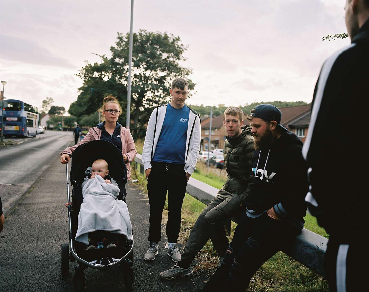 De wekelijkse Men Matter familiewandeling van de vereniging ter preventie van zelfmoord
