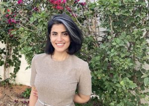 Loujain al-Hathloul na haar vrijlating in februari 2021
