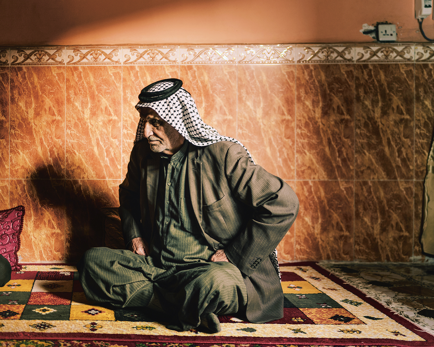 Sinds de jaren vijftig is de bevolking van de moerassen gehalveerd. Deze man heeft een nieuw leven opgebouwd in Bagdad.