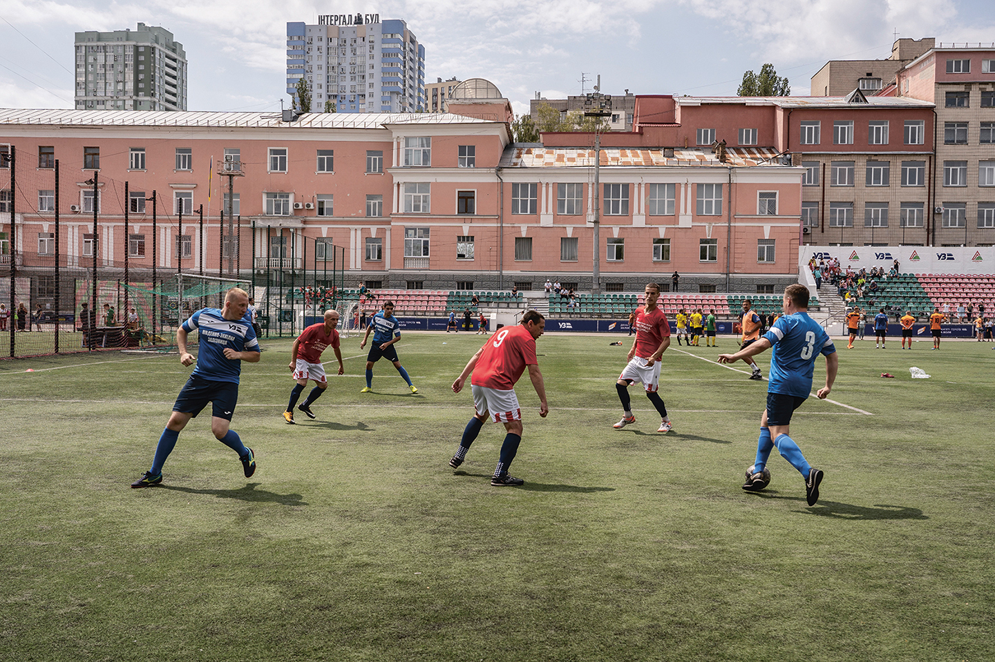 Een sporttoernooi georganiseerd door de Oekraïense Spoorwegen, ter ere van het ongelooflijke werk van het personeel in deze oorlog.
