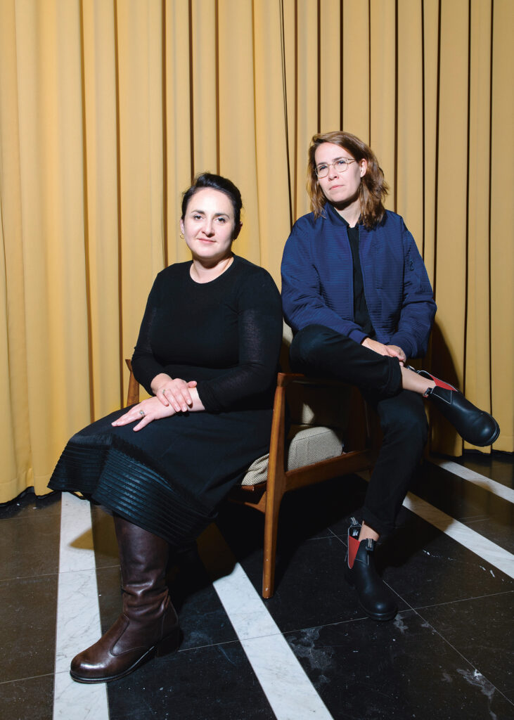 Nino Haratschwili en Lisa Weeda