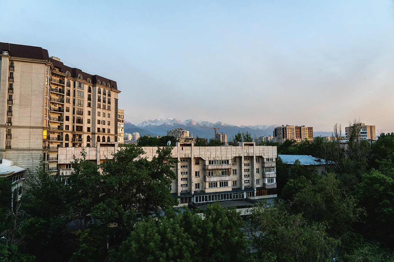 In Almaty is de Sovjet-geschiedenis nog goed zichtbaar.