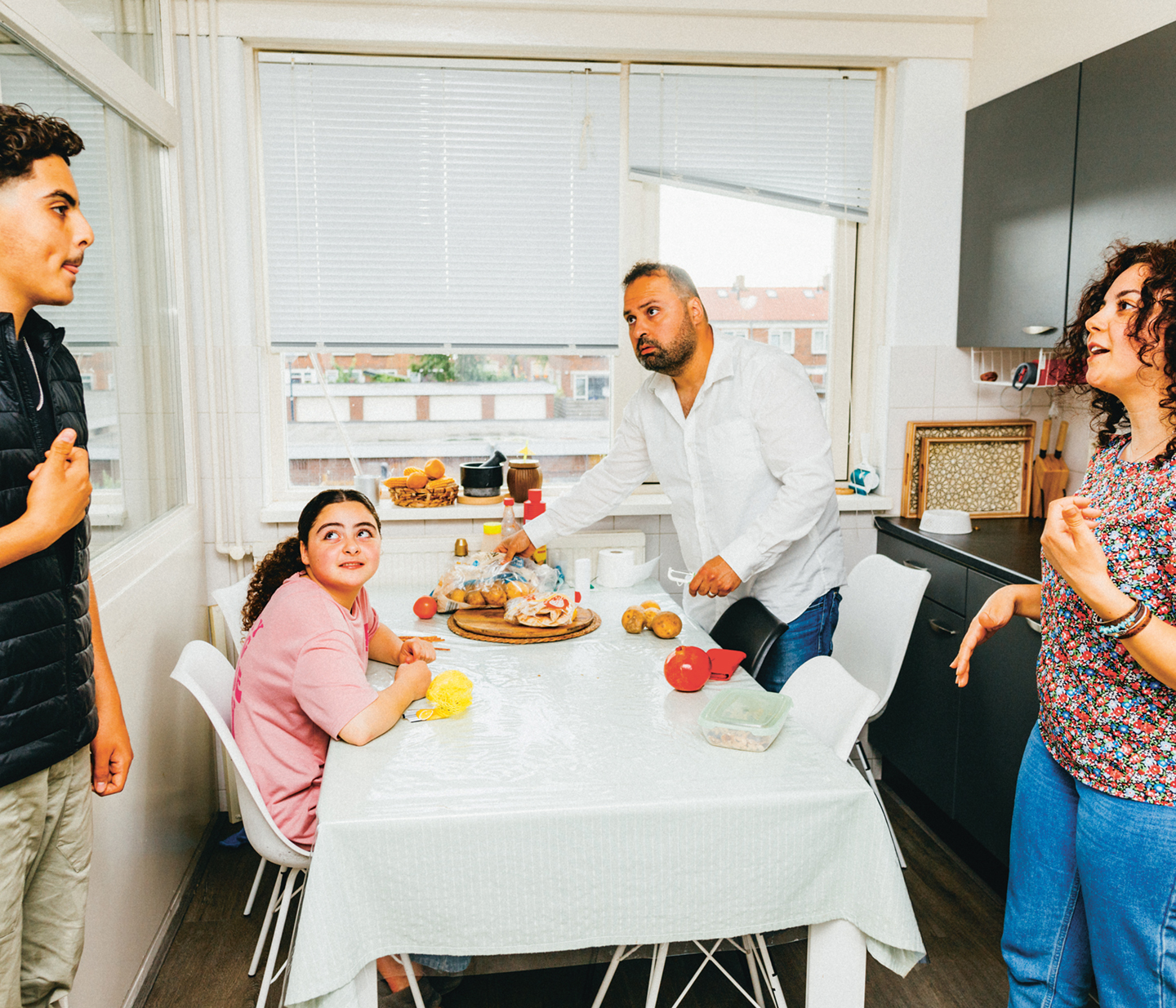 Mohammad Kafina, gezinshereniging