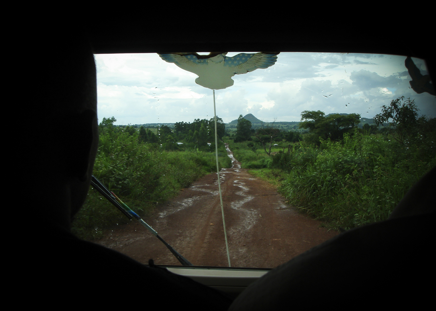 In de buurt van Kiryandongo, een kamp voor Soedanese vluchtelingen in het middenwesten van Oeganda, 24 november 2024.