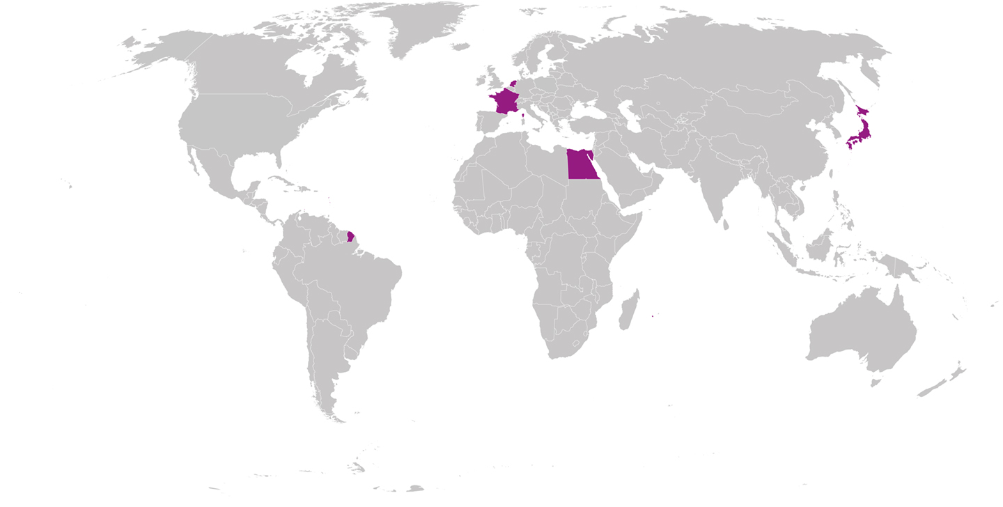 Wereldkaart van Tjerk Ridder