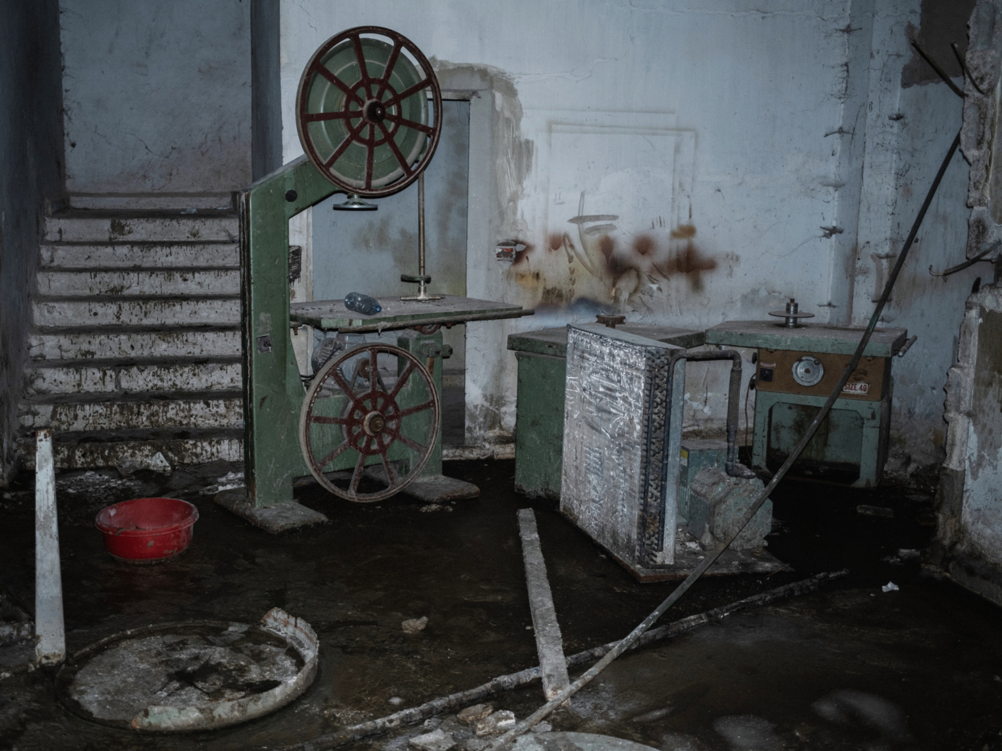 Een martelkamer in de Sednaya-gevangenis. Na de val van Assad werden de gruwelijkheden van het regime zichtbaar voor de buitenwereld.