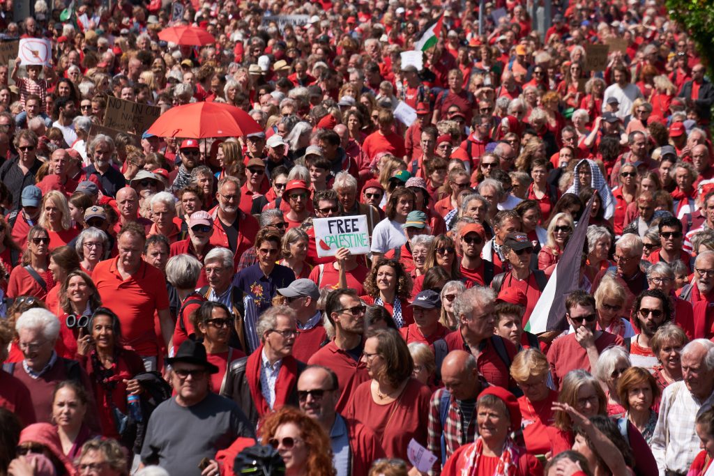 Demonstratie in Den Haag 18 mei 2025