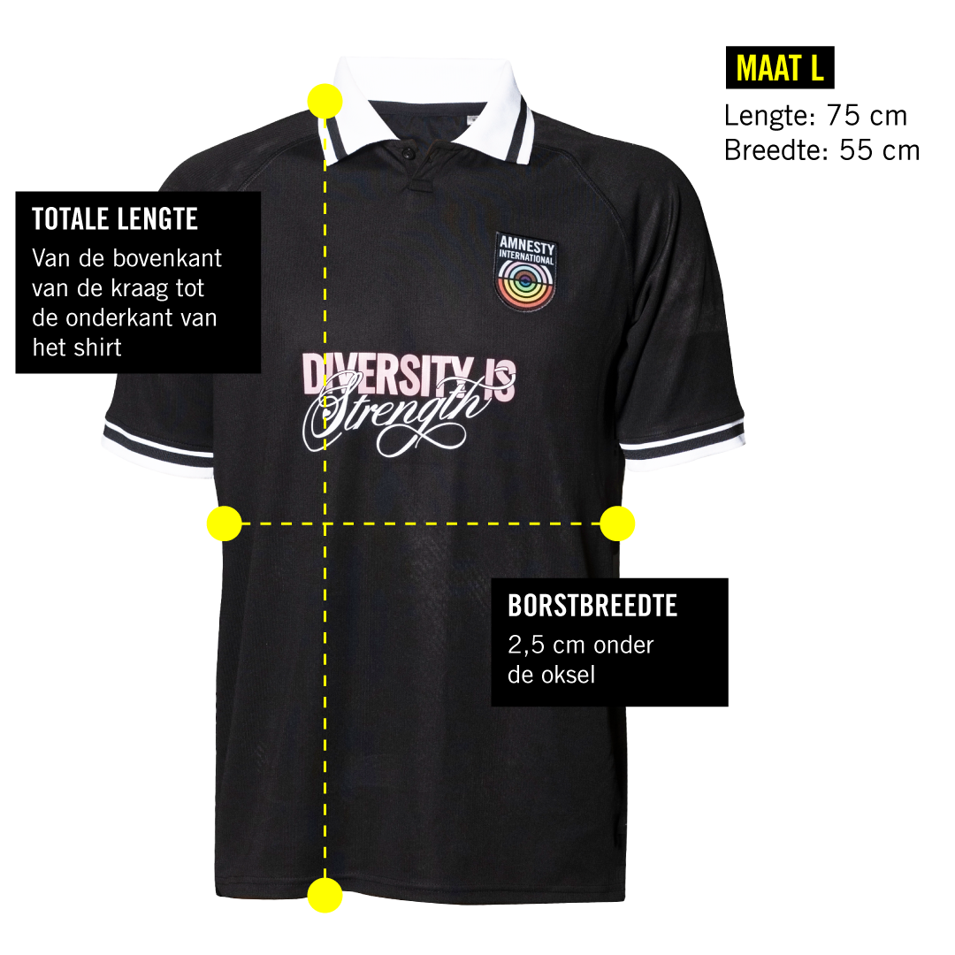 Word lid van Amnesty en ontvang gratis het Solidarity LHBTQIA T-shirt