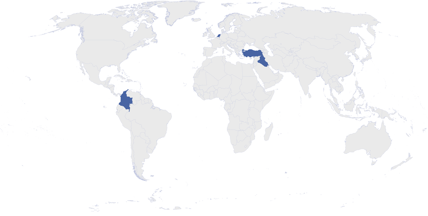 Wereldkaart Fidan Ekiz