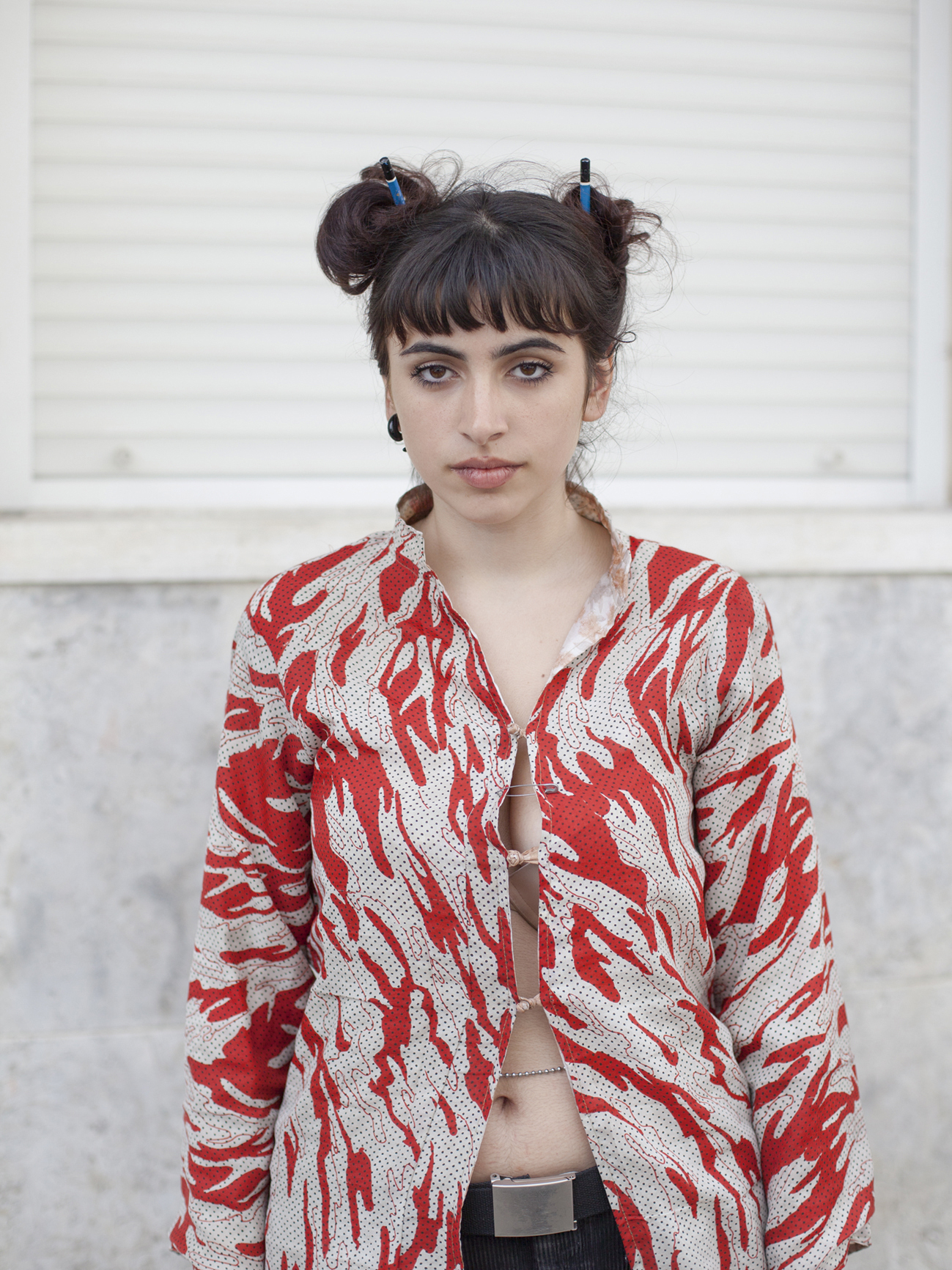 Francisca (16) uit Lissabon bezet haar middelbare school om te demonstreren tegen fossiele brandstoffen.